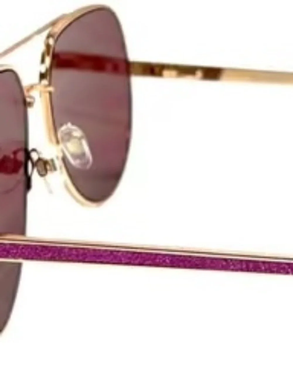 STEVE MADDEN Sunglasses Aviators Pink NEW